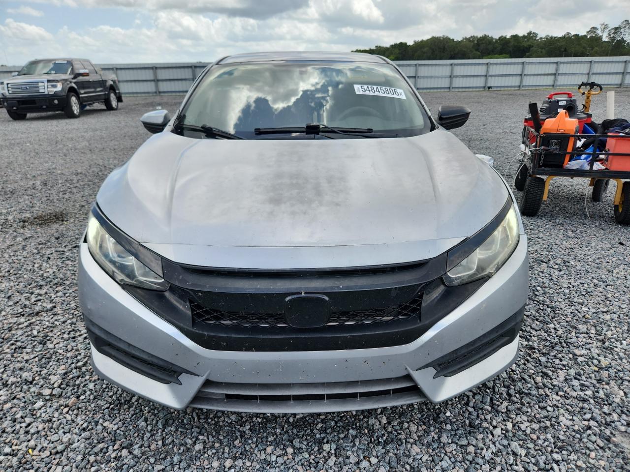2016 Honda Civic Lx Silver vin: 19XFC2F57GE074257