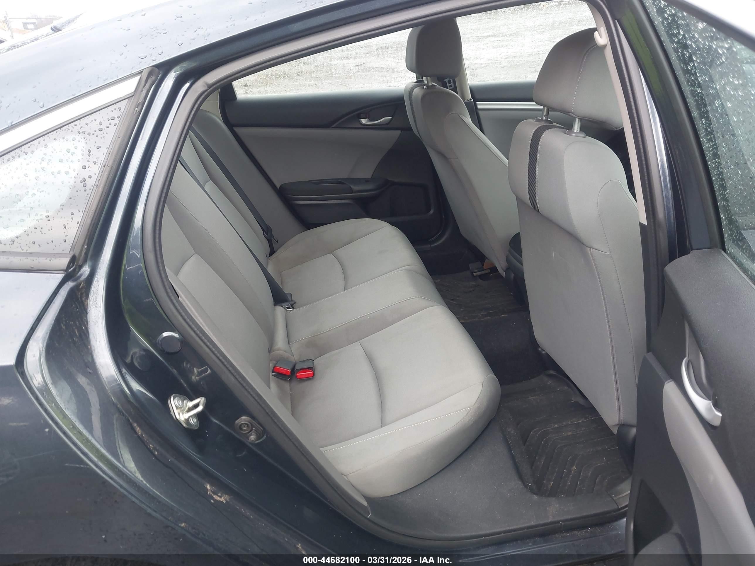 2016 Honda Civic Lx Blue vin: 19XFC2F57GE204750