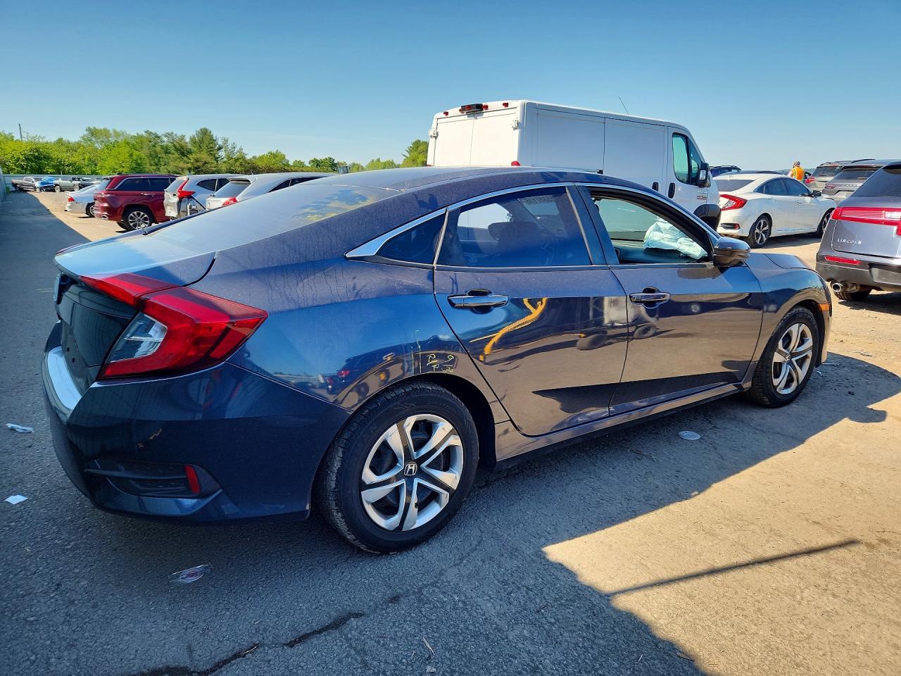 2017 Honda Civic Lx Charcoal vin: 19XFC2F57HE053362