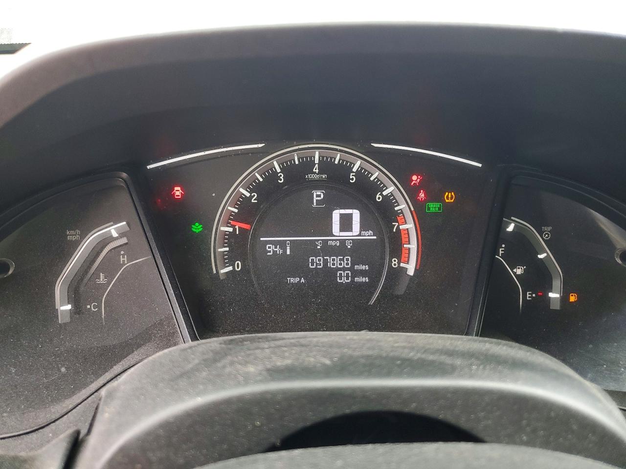 2018 Honda Civic Lx Gray vin: 19XFC2F57JE019749
