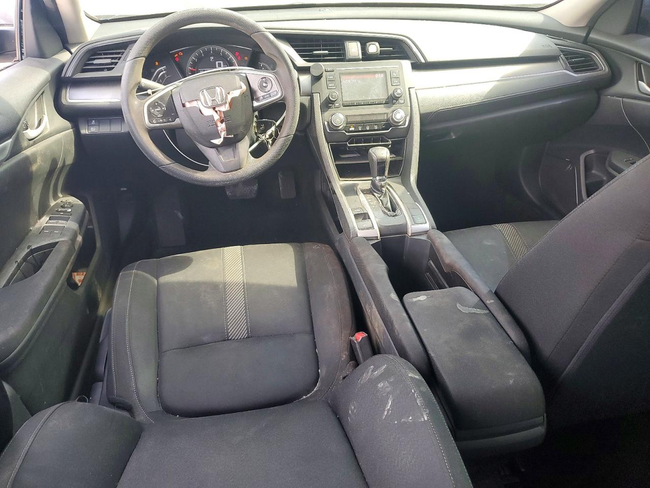 2016 Honda Civic Lx Gray vin: 19XFC2F58GE022491