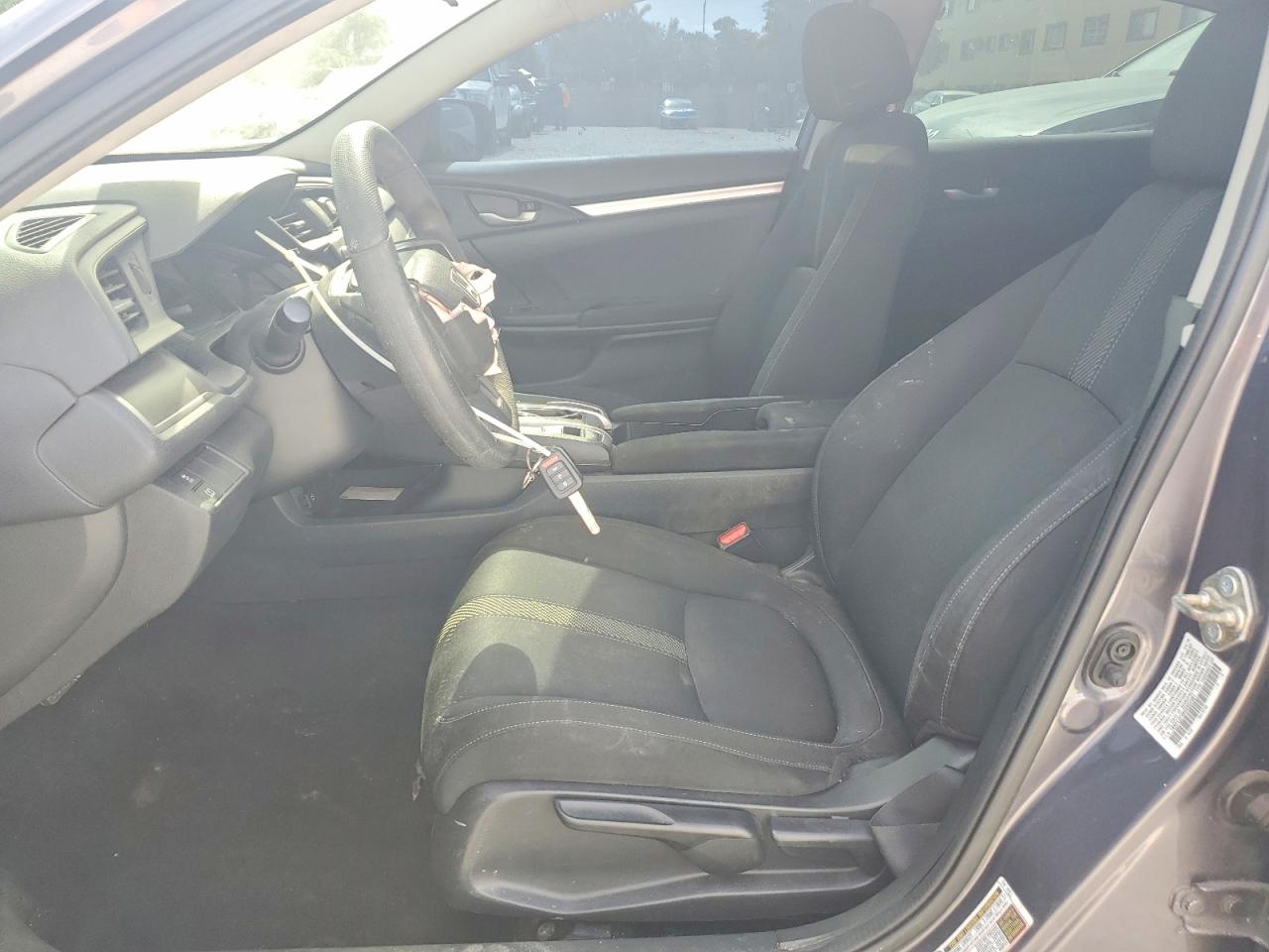 2016 Honda Civic Lx Gray vin: 19XFC2F58GE022491