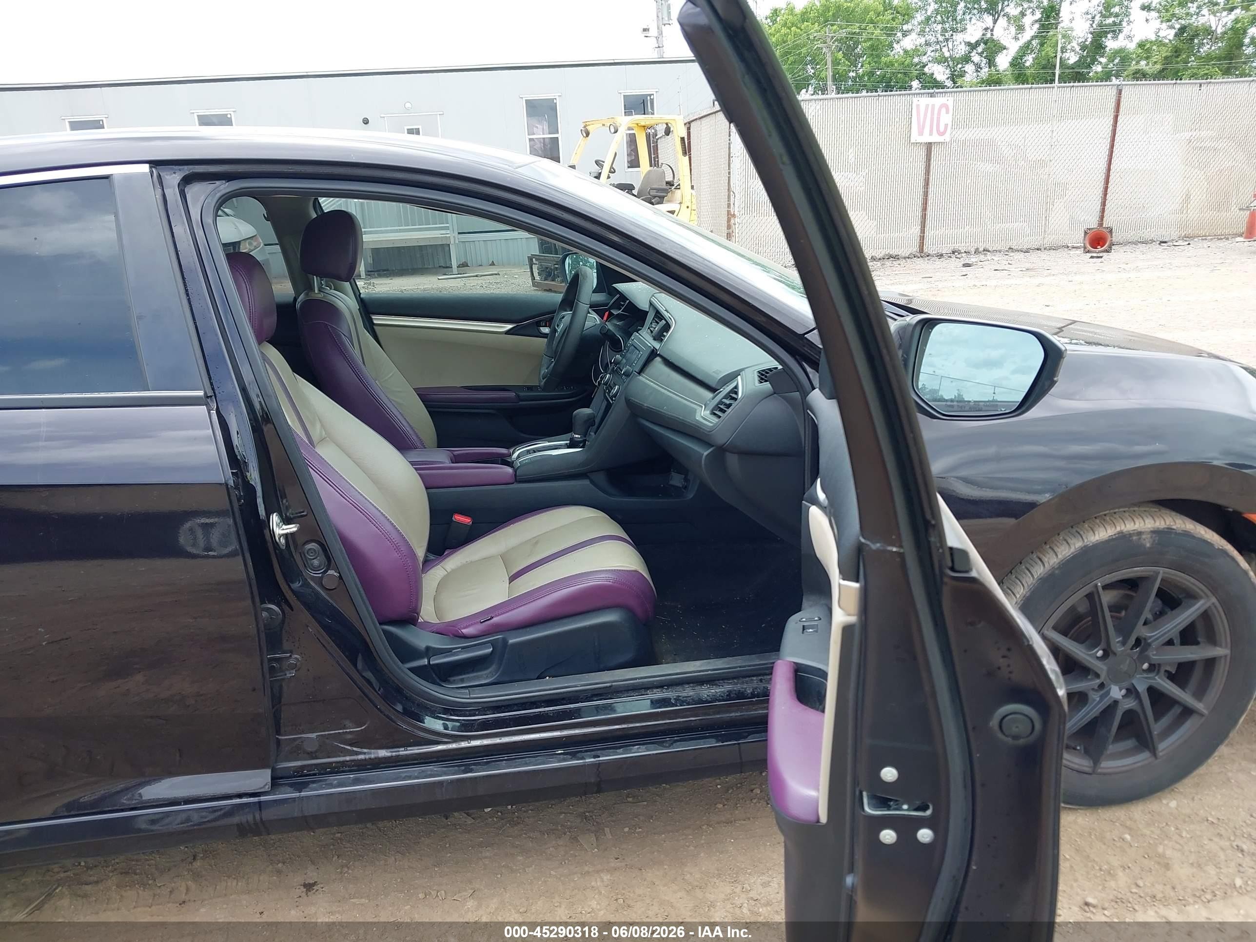 2016 Honda Civic Lx Black vin: 19XFC2F58GE092217