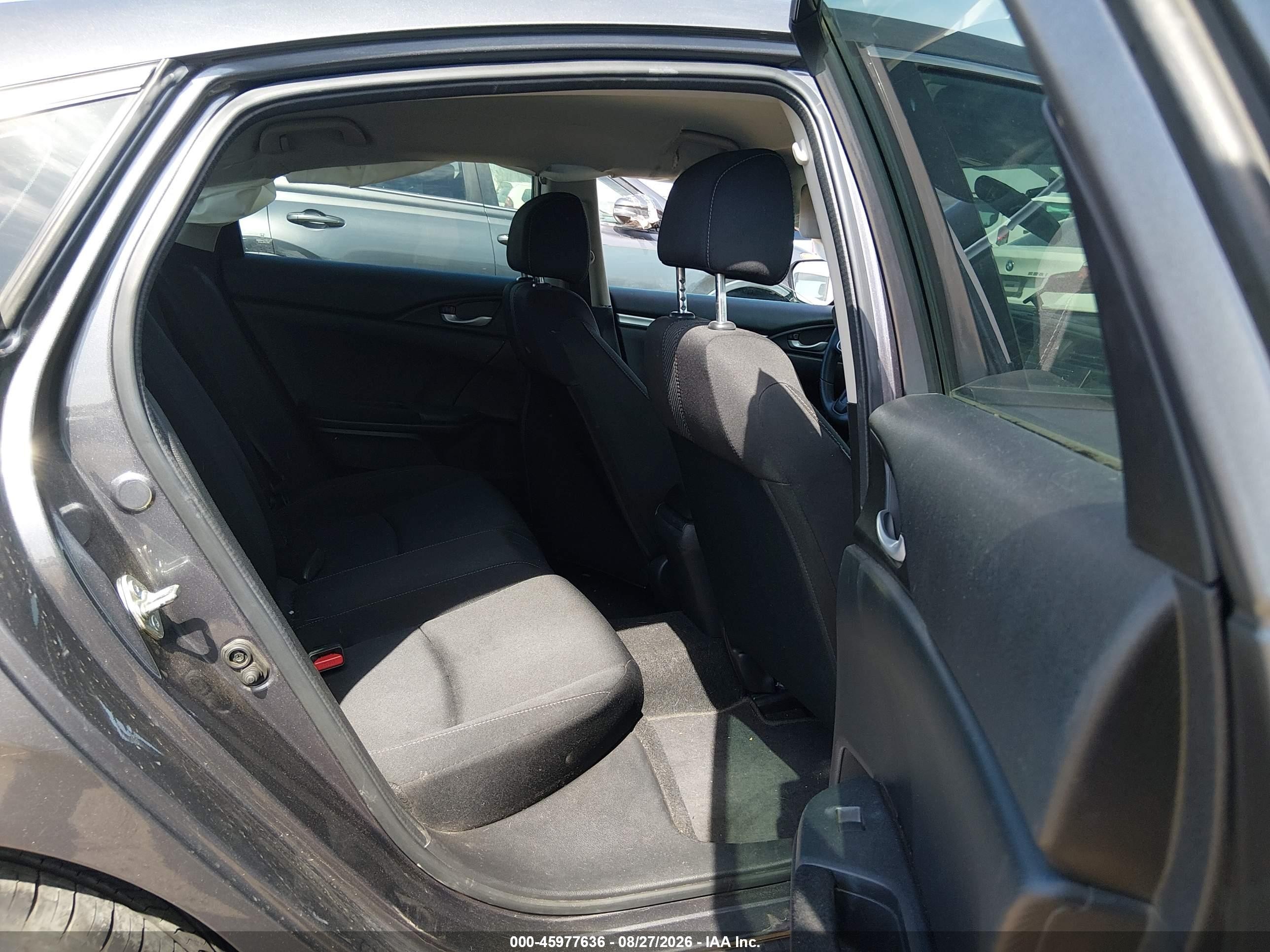 2016 Honda Civic Lx Gray vin: 19XFC2F58GE211058