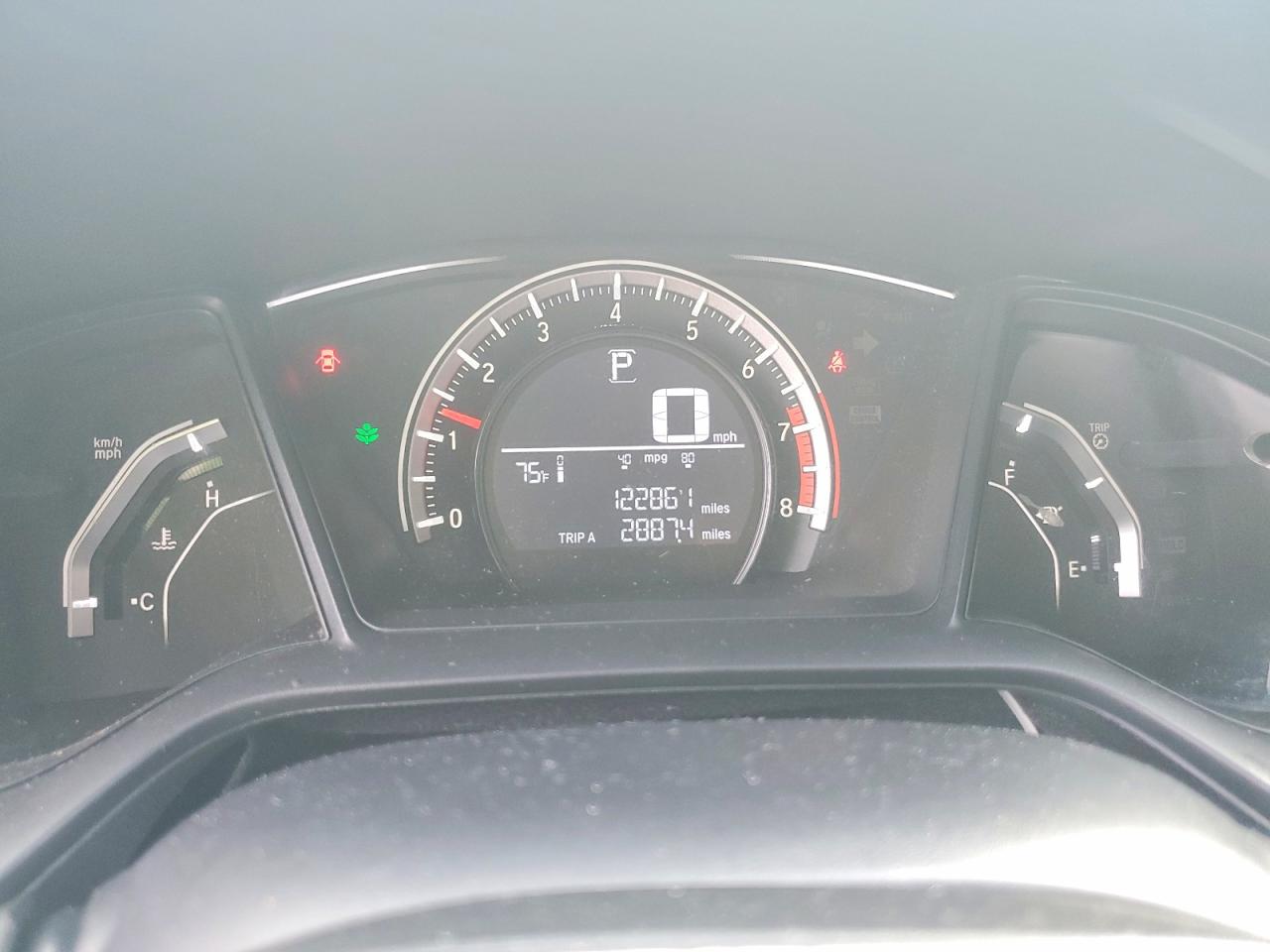 2016 Honda Civic Lx Белый vin: 19XFC2F58GE223226
