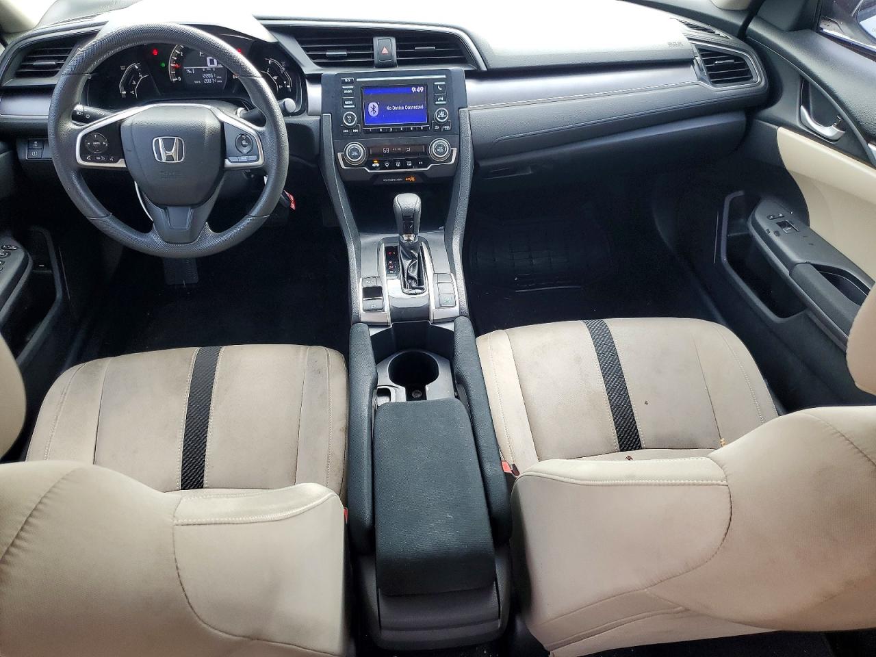2016 Honda Civic Lx Белый vin: 19XFC2F58GE223226
