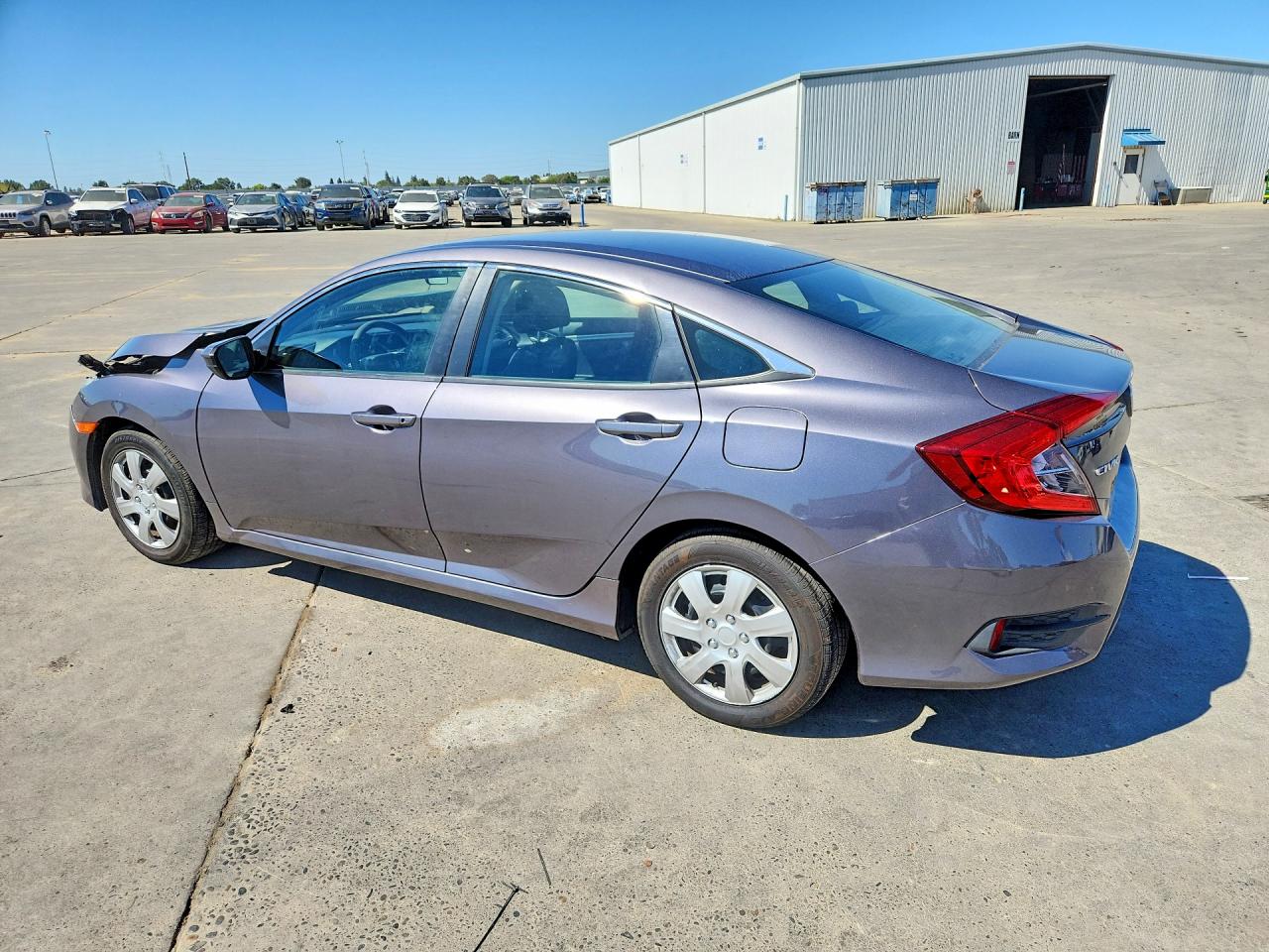 2016 Honda Civic Lx Charcoal vin: 19XFC2F58GE245890