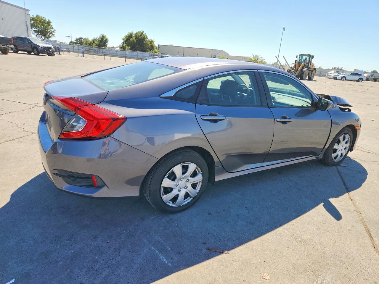 2016 Honda Civic Lx Charcoal vin: 19XFC2F58GE245890