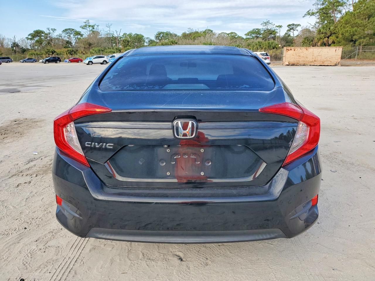 2017 Honda Civic Lx Black vin: 19XFC2F58HE028972