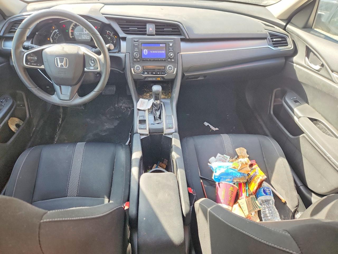 2017 Honda Civic Lx Black vin: 19XFC2F58HE076231