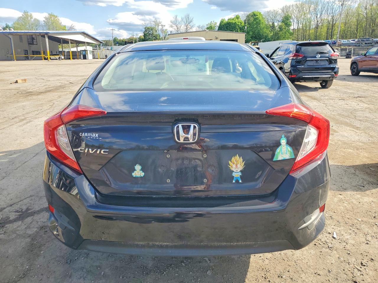 2016 Honda Civic Lx Black vin: 19XFC2F59GE034570