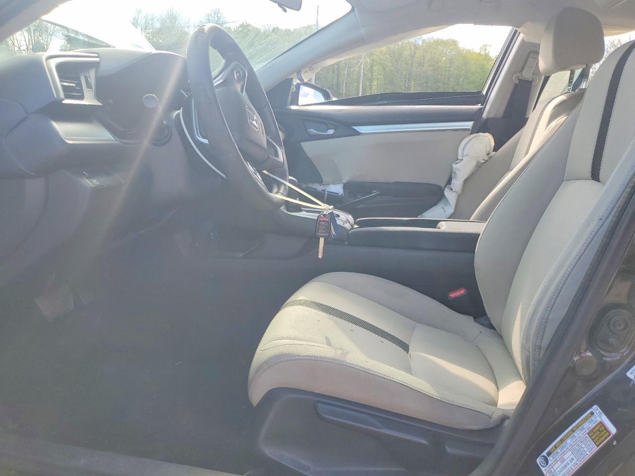 2016 Honda Civic Lx Black vin: 19XFC2F59GE034570