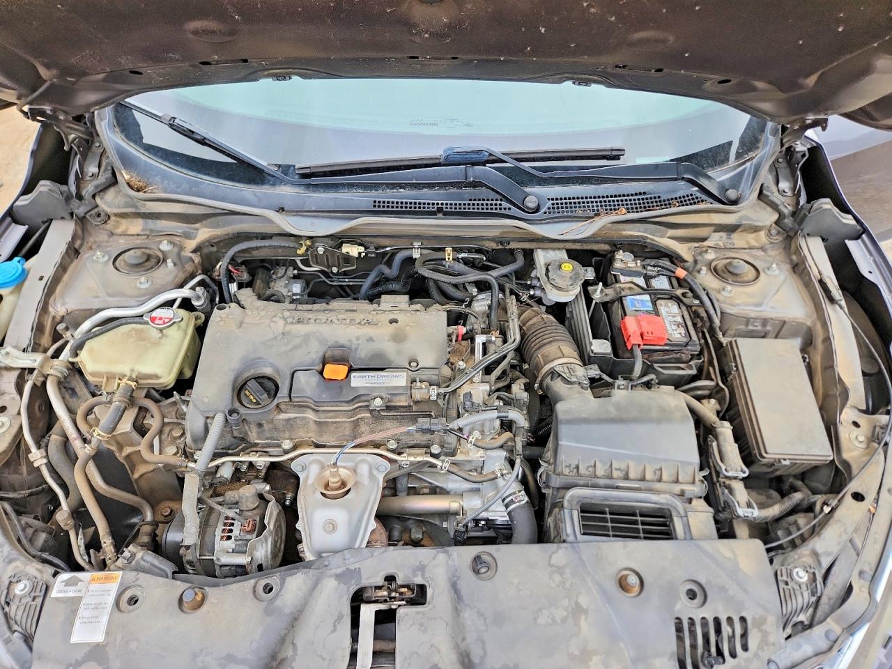 2016 Honda Civic Lx Gray vin: 19XFC2F59GE038277