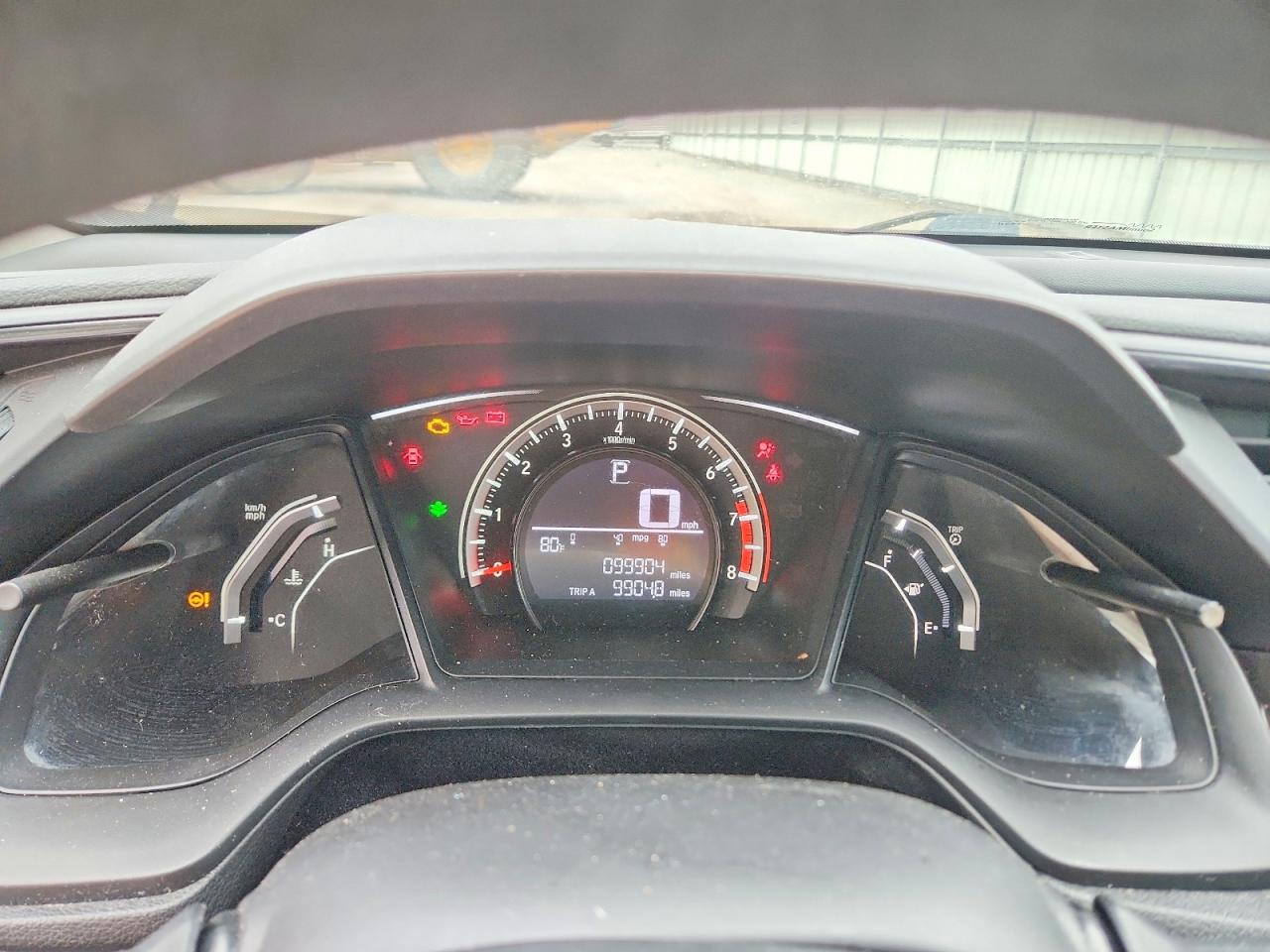 2016 Honda Civic Lx Gray vin: 19XFC2F59GE038277