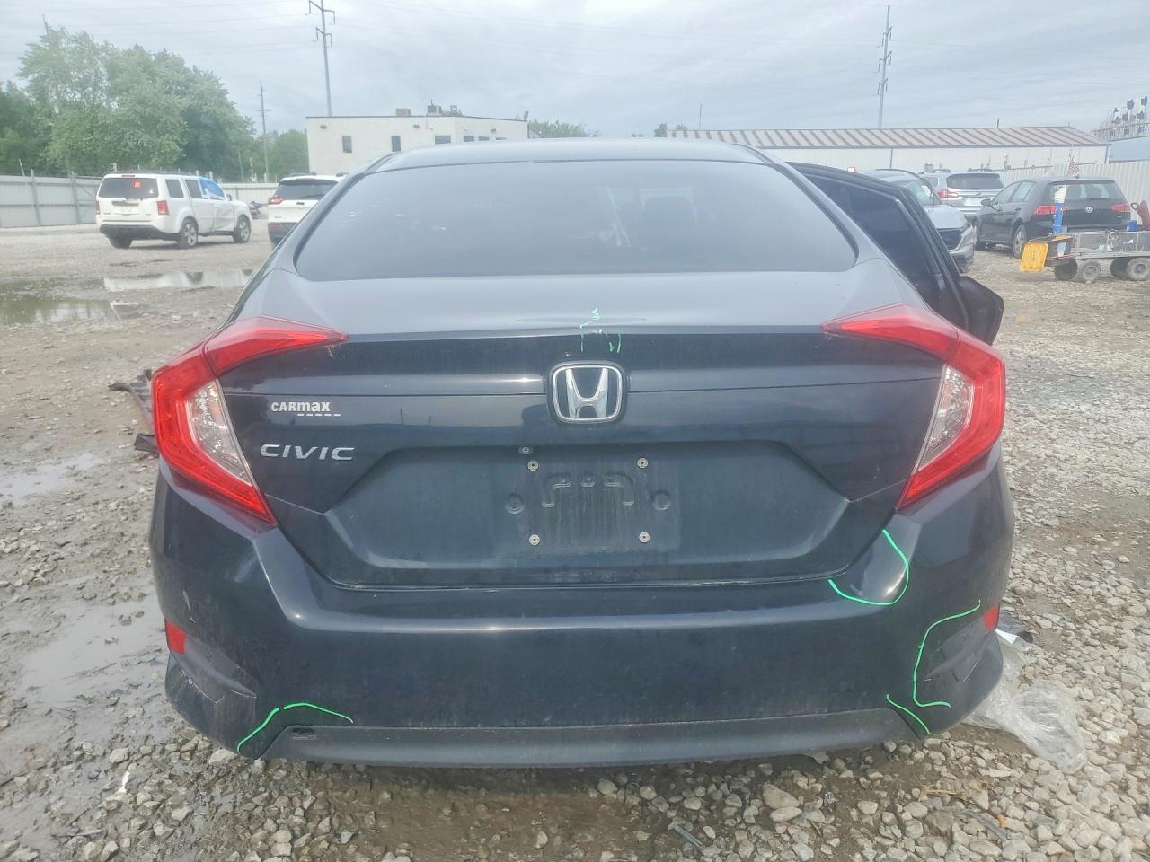 2016 Honda Civic Lx Black vin: 19XFC2F59GE076060