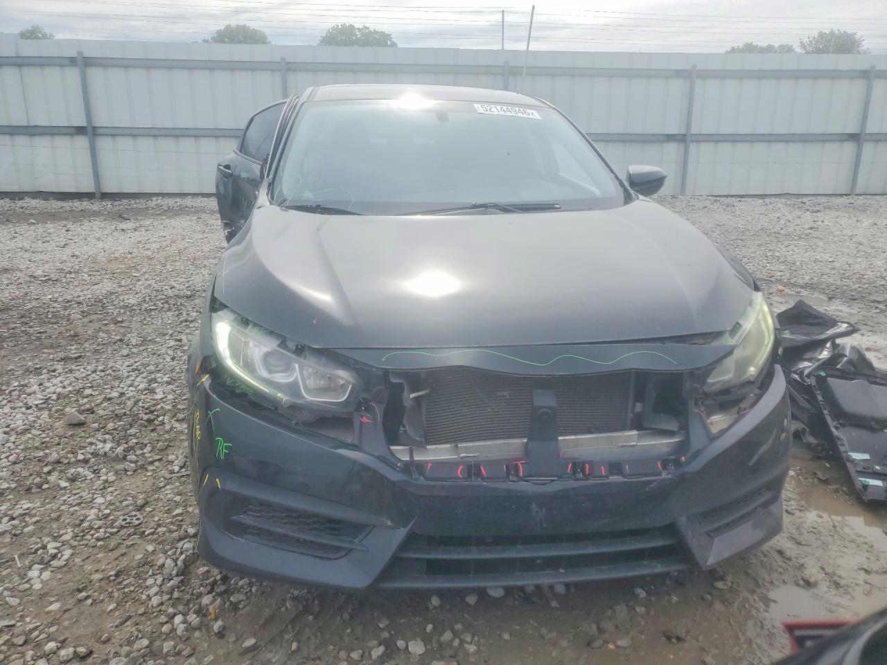 2016 Honda Civic Lx Black vin: 19XFC2F59GE076060