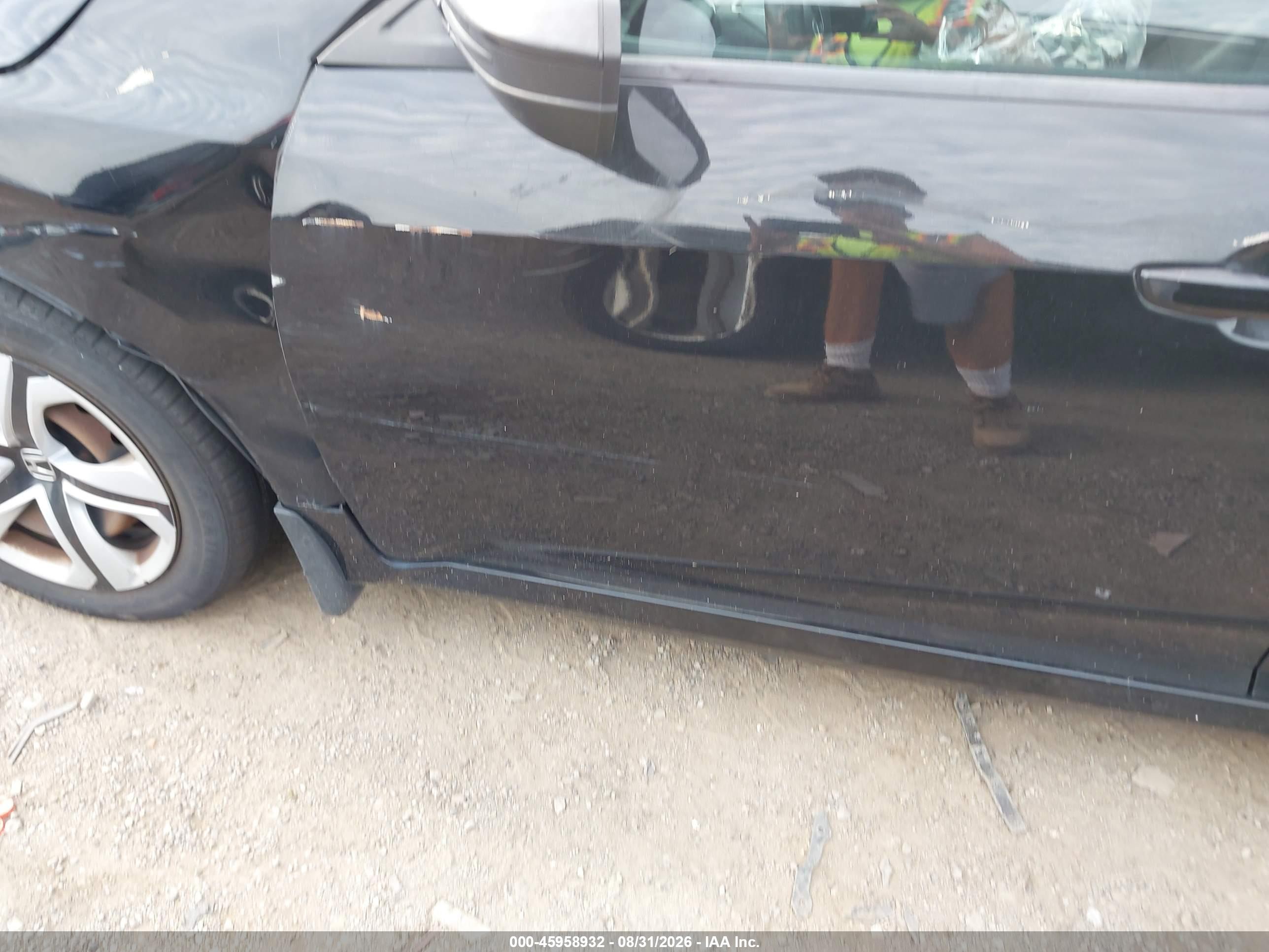 2016 Honda Civic Lx Black vin: 19XFC2F59GE091089