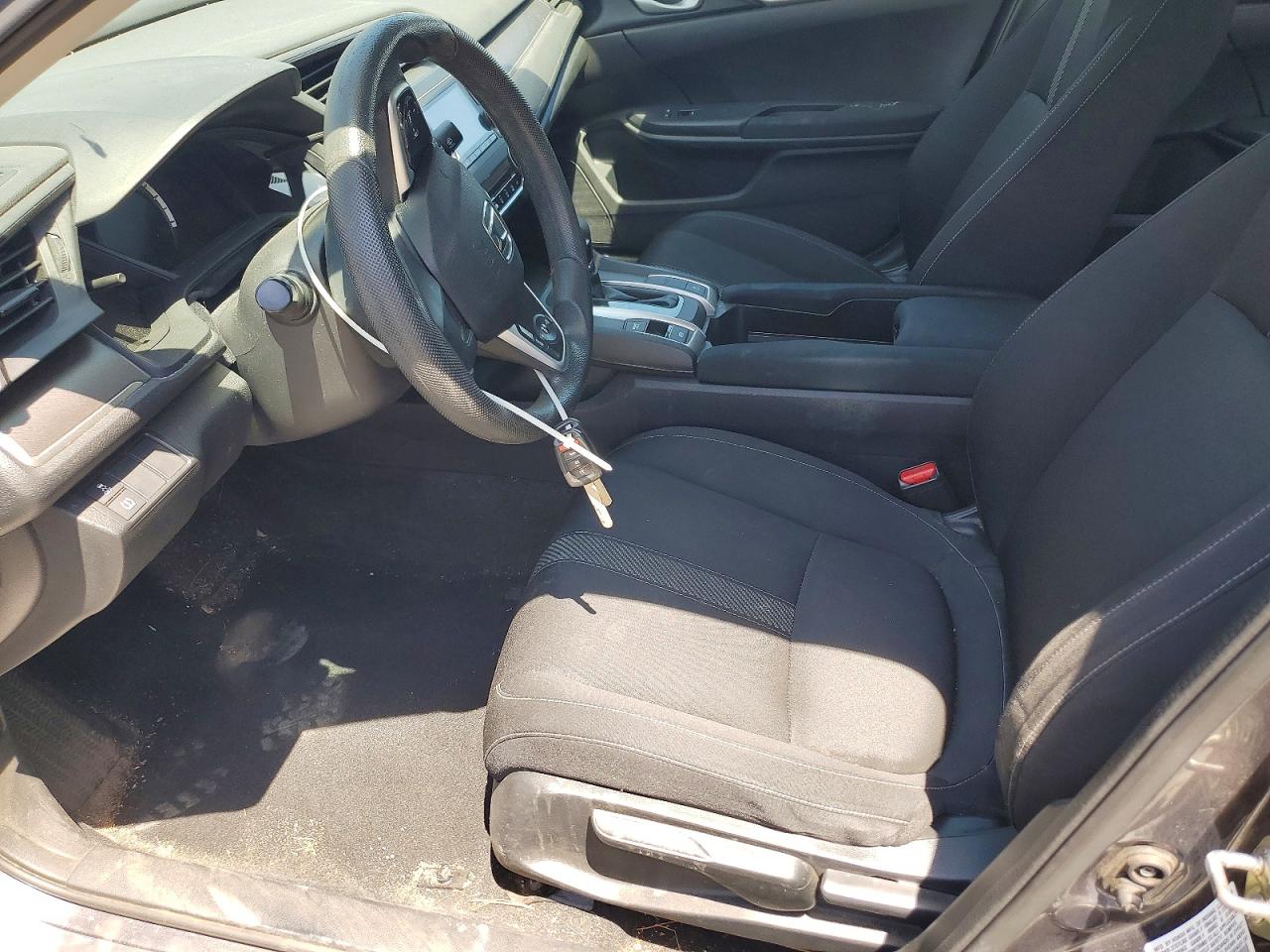 2016 Honda Civic Lx Gray vin: 19XFC2F59GE227589