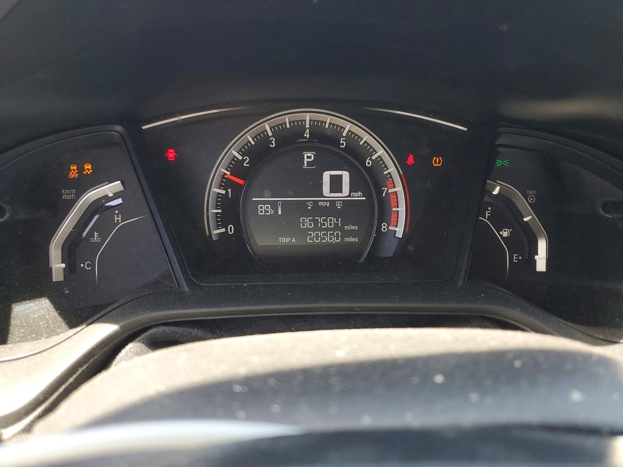 2016 Honda Civic Lx Gray vin: 19XFC2F59GE227589