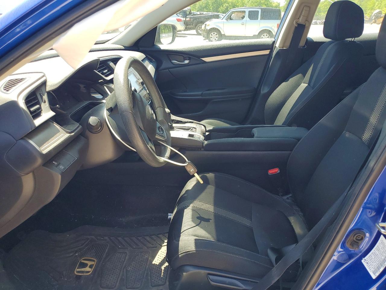 2017 Honda Civic Lx Blue vin: 19XFC2F59HE042279