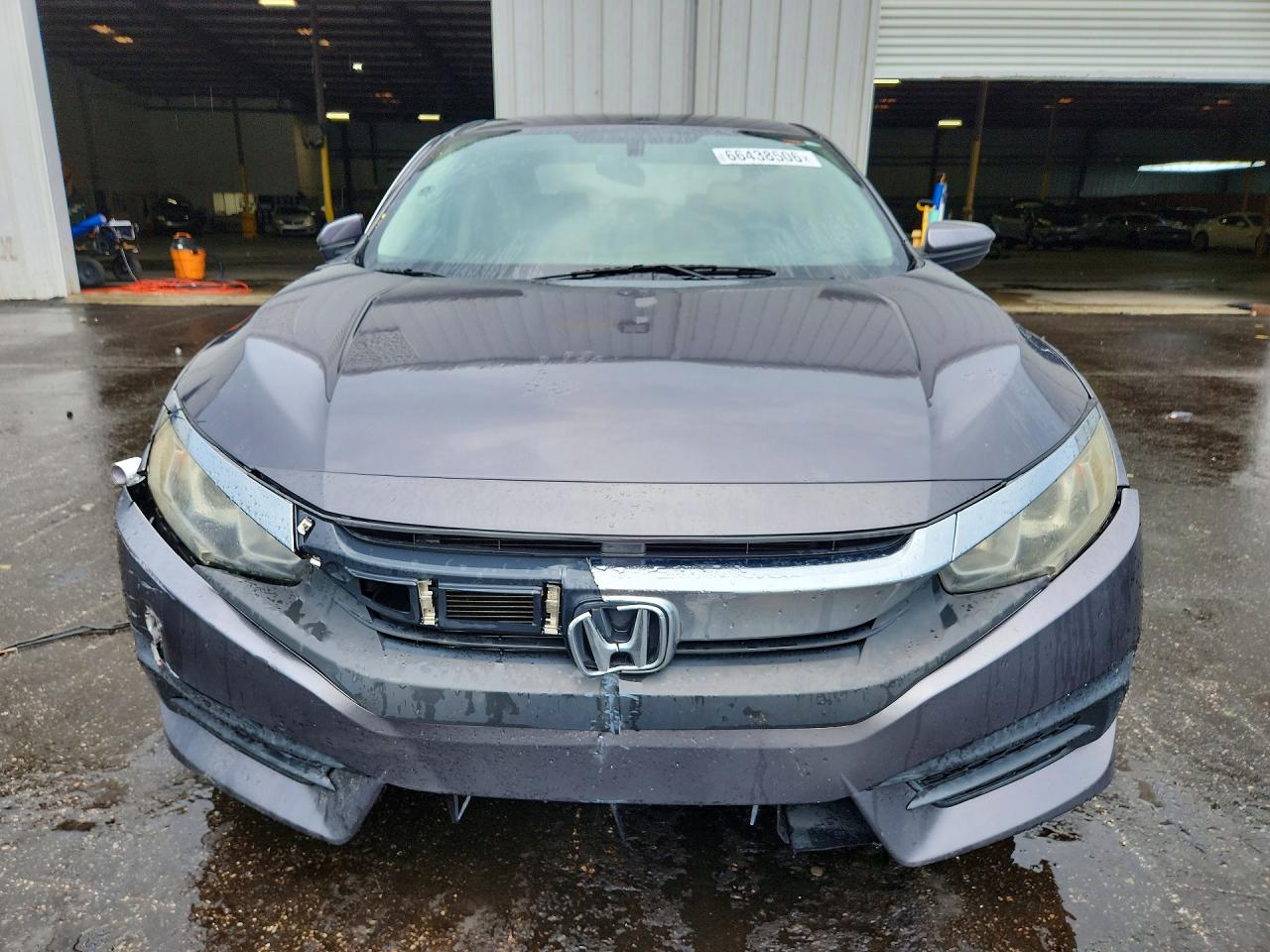 2017 Honda Civic Lx Gray vin: 19XFC2F5XHE036118