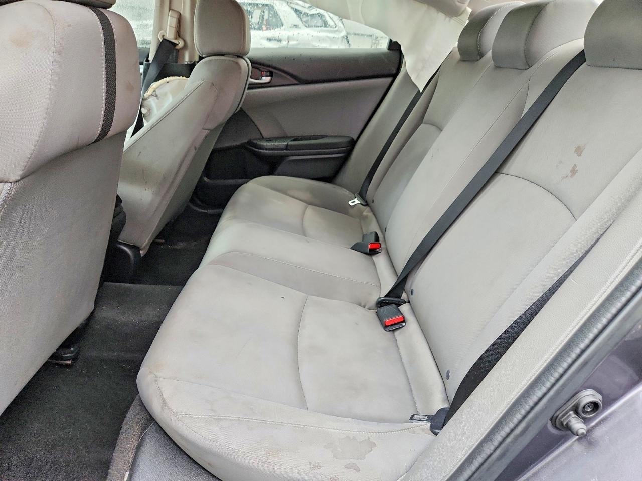 2017 Honda Civic Lx Gray vin: 19XFC2F5XHE036118