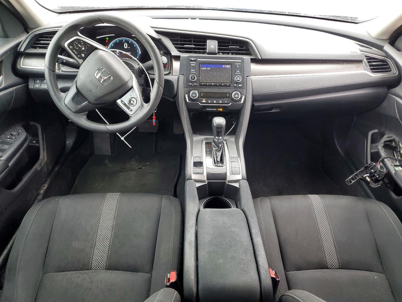 2019 Honda Civic Lx Blue vin: 19XFC2F60KE025399