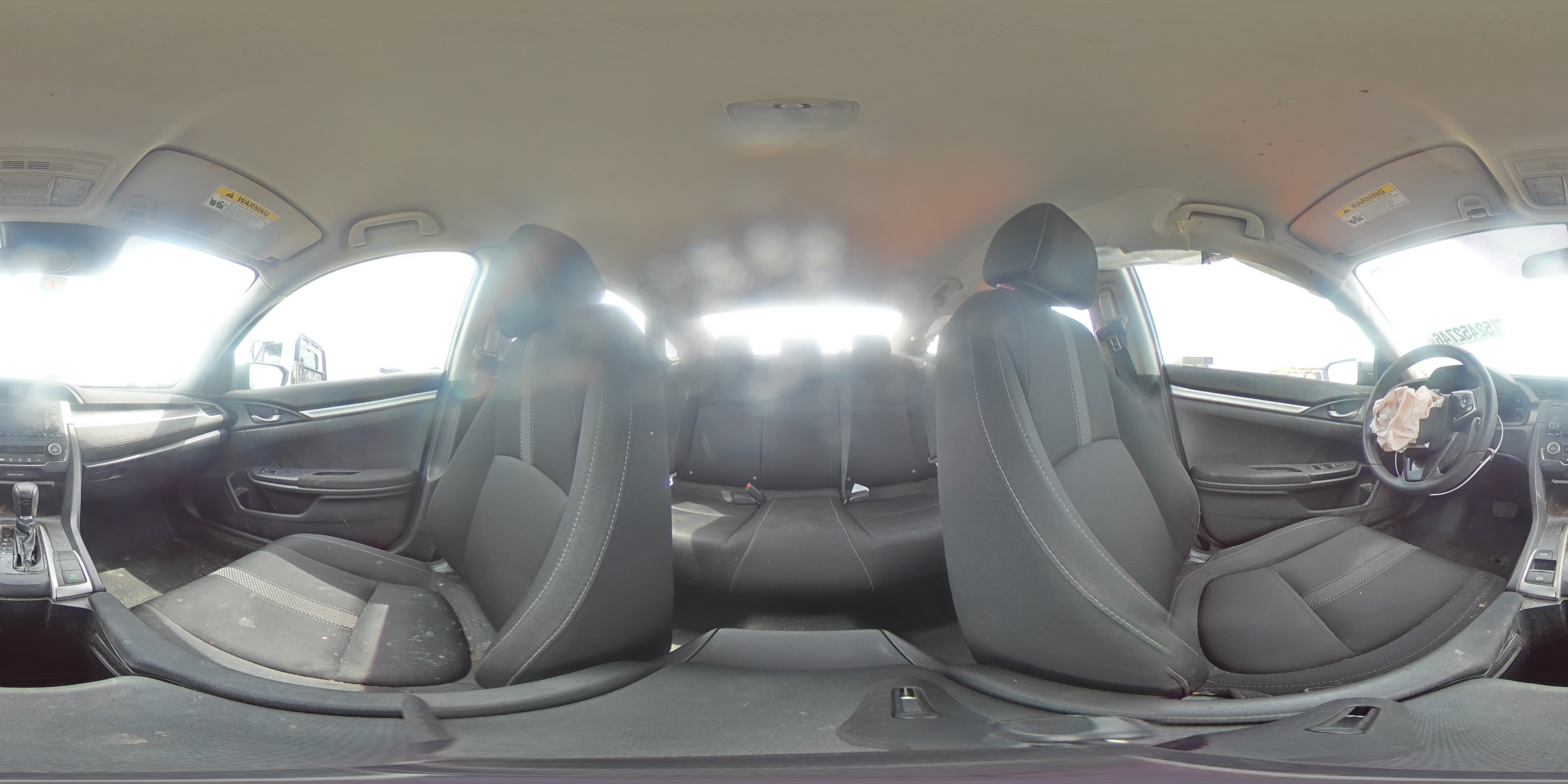 2019 Honda Civic Lx Gray vin: 19XFC2F61KE021569