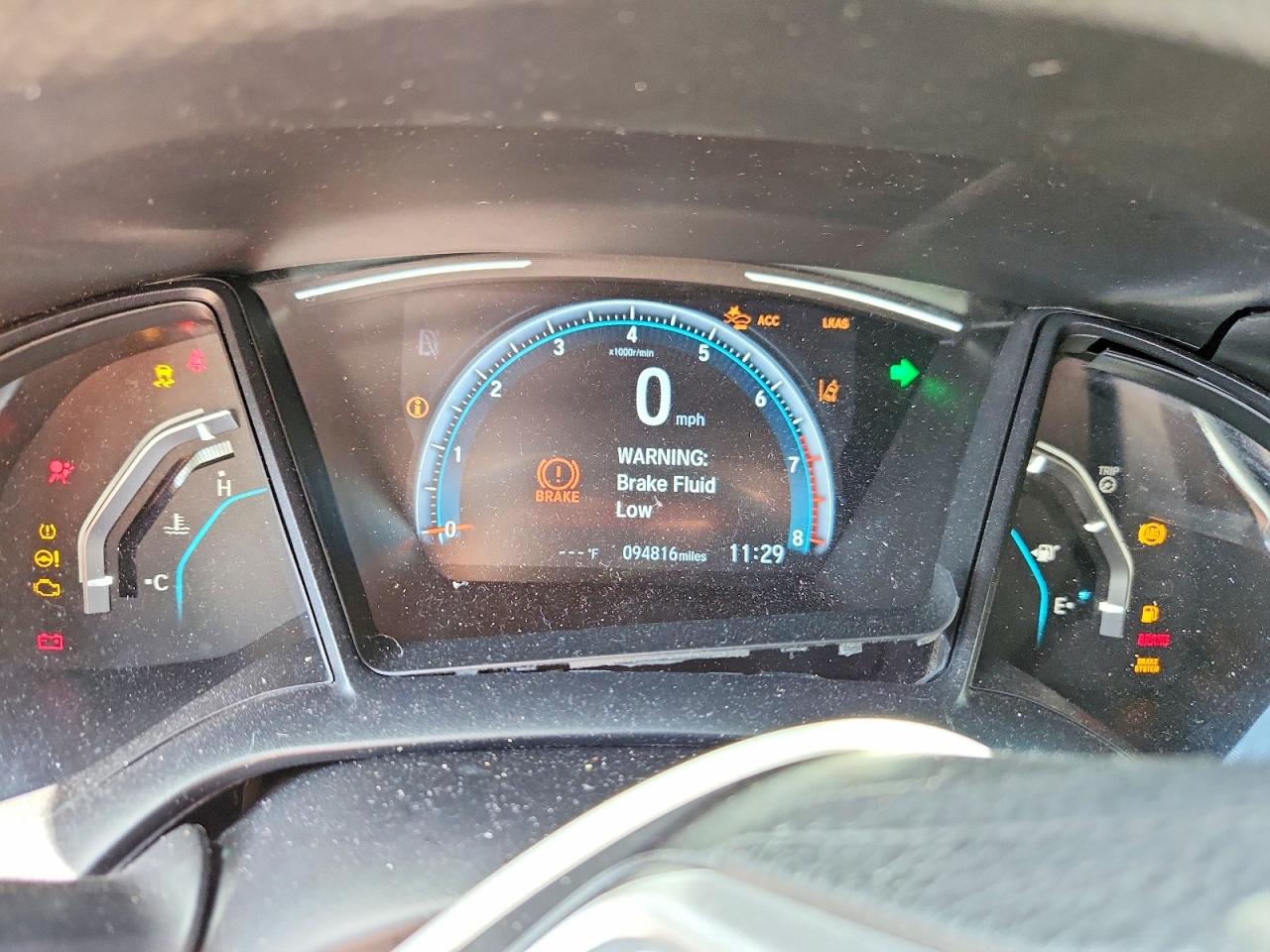 2019 Honda Civic Lx Silver vin: 19XFC2F61KE021829