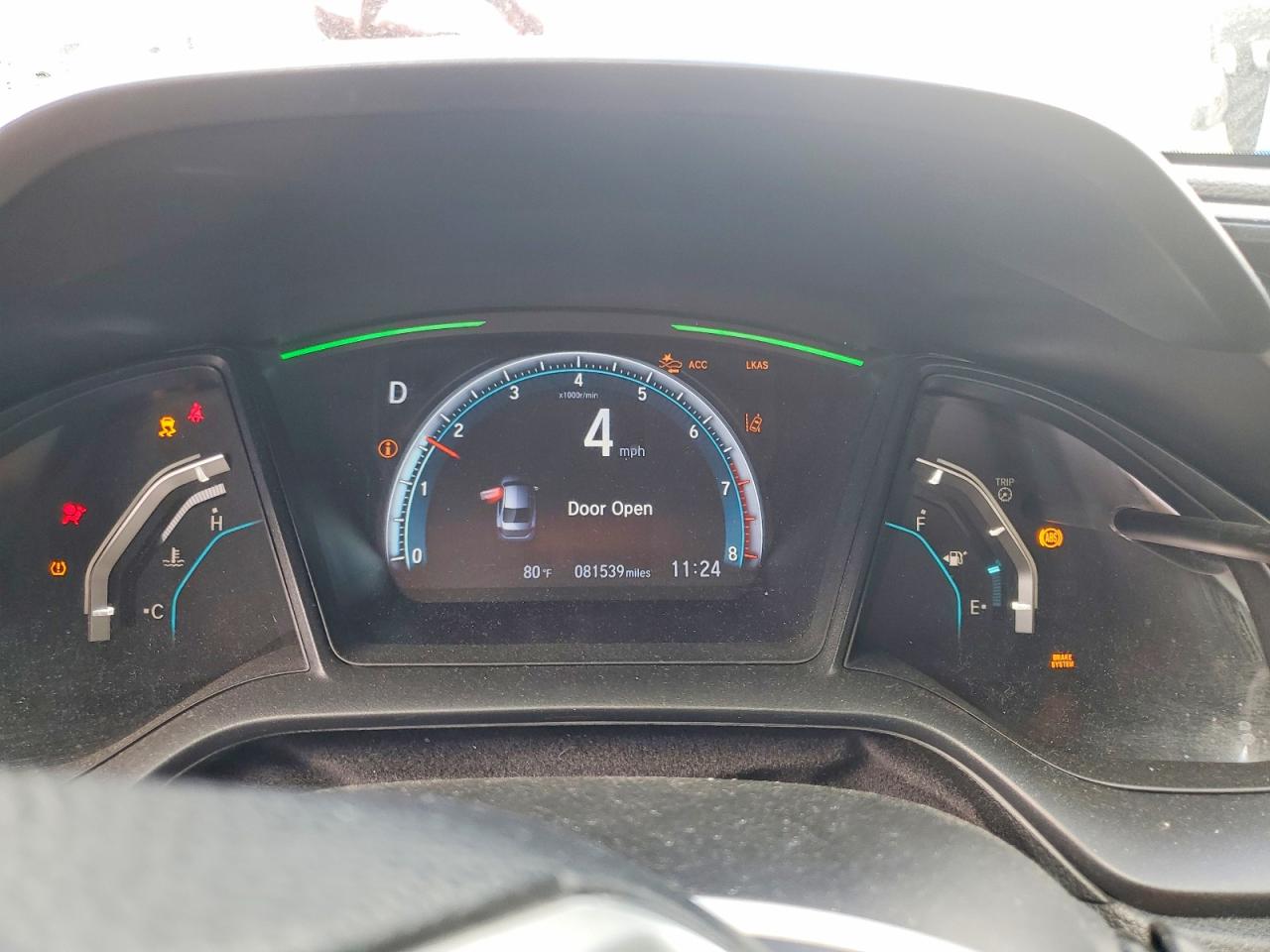 2020 Honda Civic Lx White vin: 19XFC2F61LE010671