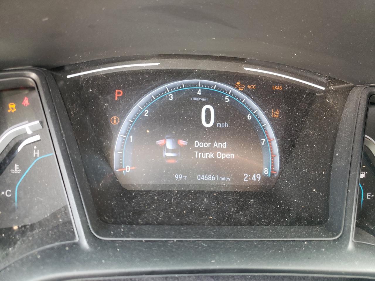 2020 Honda Civic Lx Blue vin: 19XFC2F61LE021721
