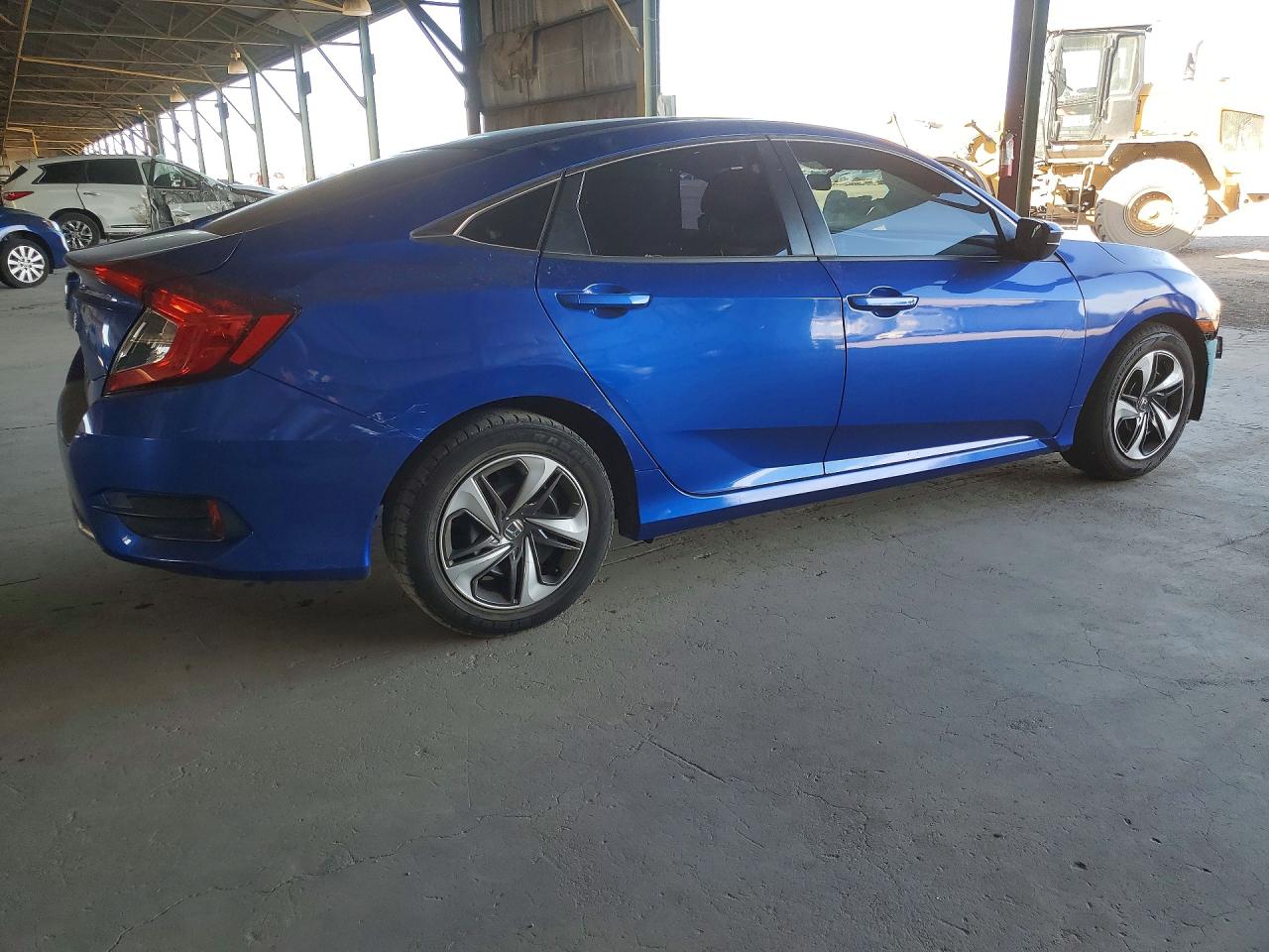 2020 Honda Civic Lx Blue vin: 19XFC2F61LE021721