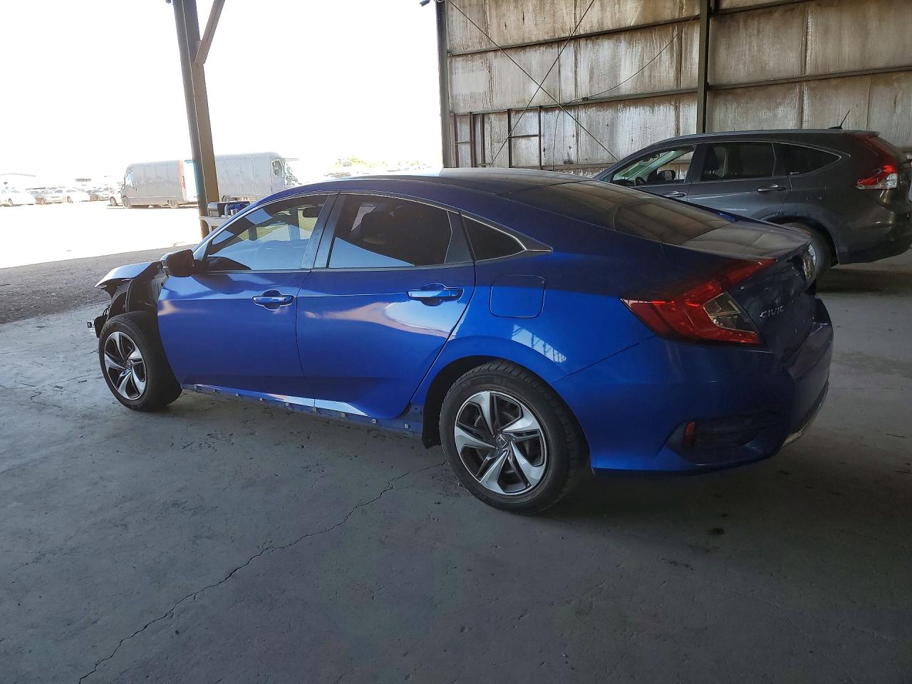 2020 Honda Civic Lx Blue vin: 19XFC2F61LE021721