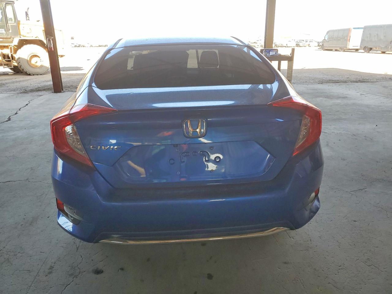 2020 Honda Civic Lx Blue vin: 19XFC2F61LE021721
