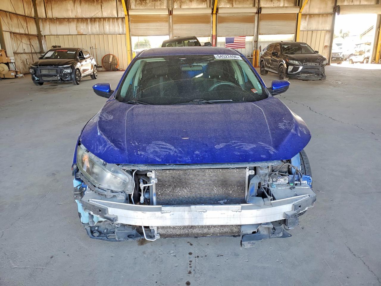 2020 Honda Civic Lx Blue vin: 19XFC2F61LE021721