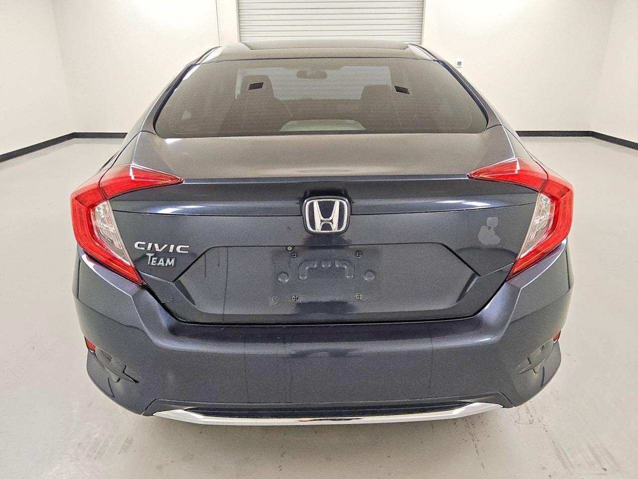 2019 Honda Civic Lx Blue vin: 19XFC2F63KE006362