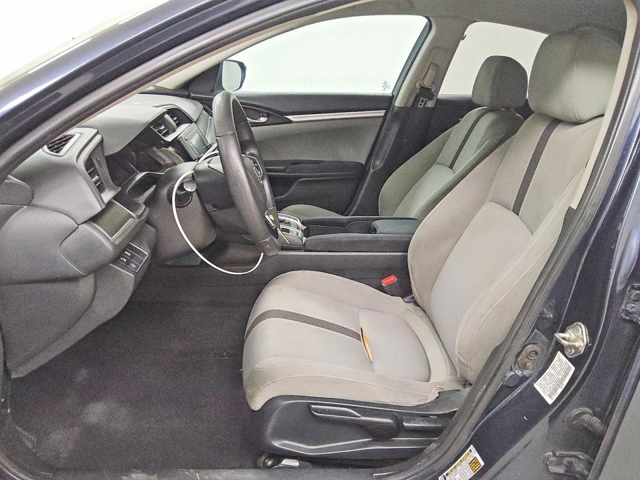 2019 Honda Civic Lx Blue vin: 19XFC2F63KE006362