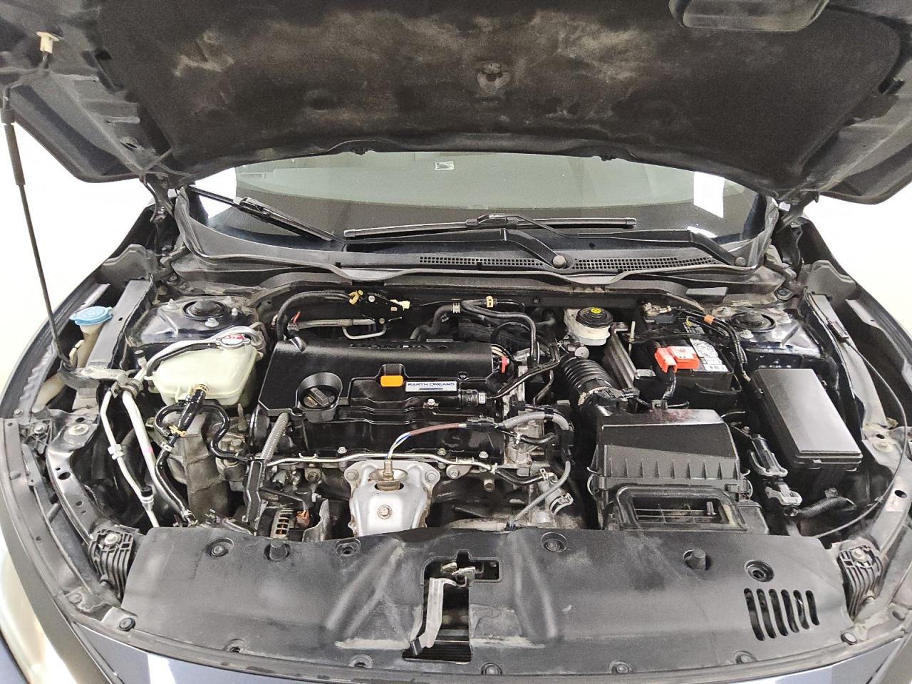 2019 Honda Civic Lx Blue vin: 19XFC2F63KE006362 Damage: Lf Strut, Broken, Replacement Required