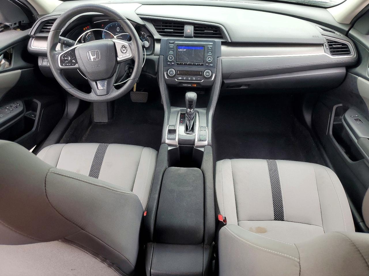 2019 Honda Civic Lx Gray vin: 19XFC2F63KE008922