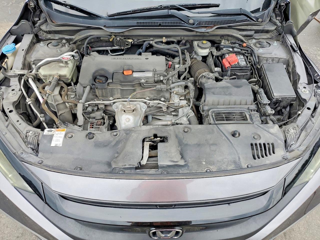 2019 Honda Civic Lx Gray vin: 19XFC2F63KE008922