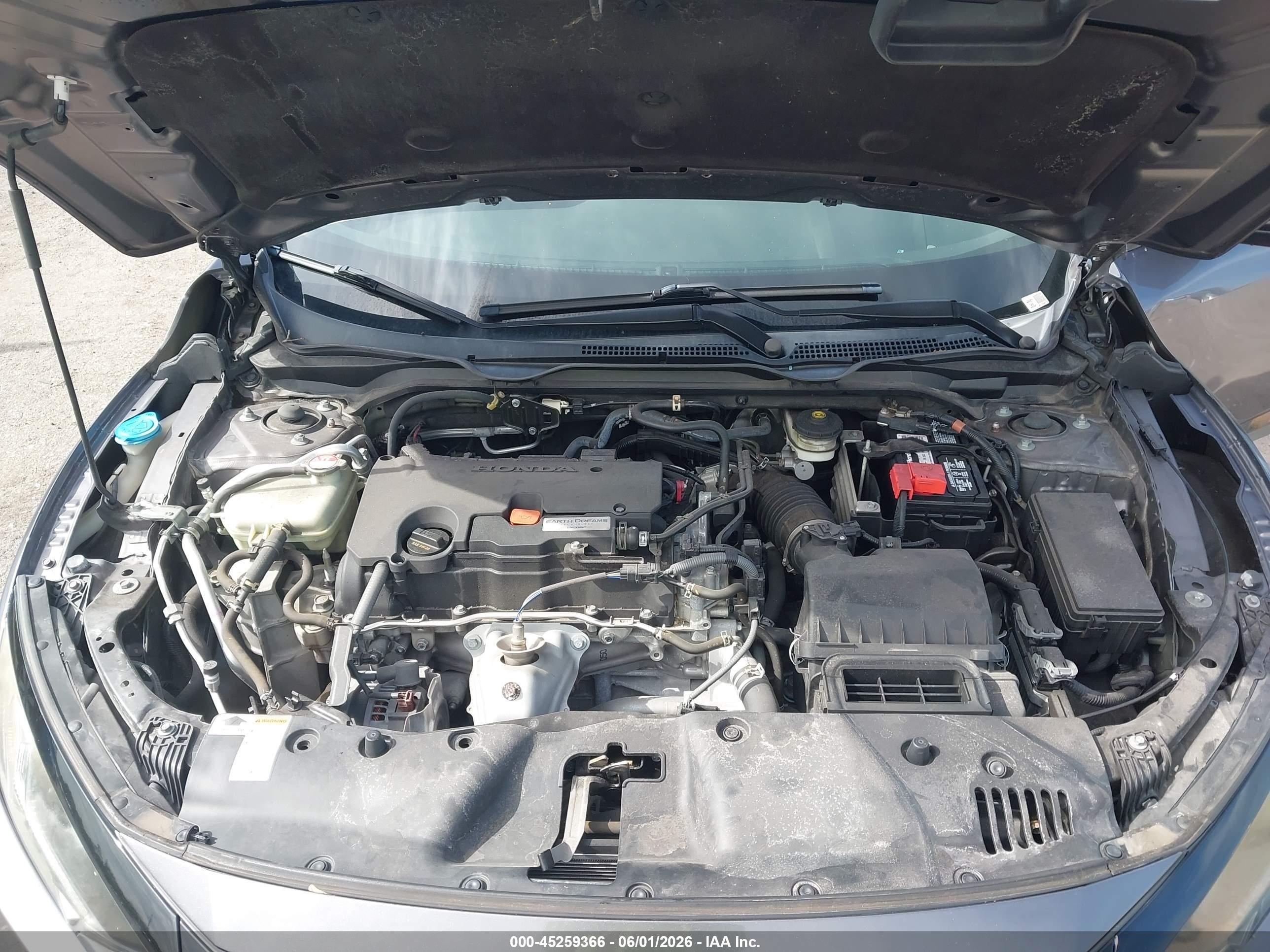2019 Honda Civic Lx Gray vin: 19XFC2F63KE015689