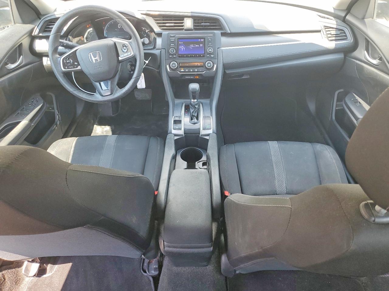 2019 Honda Civic Lx Gray vin: 19XFC2F63KE031052