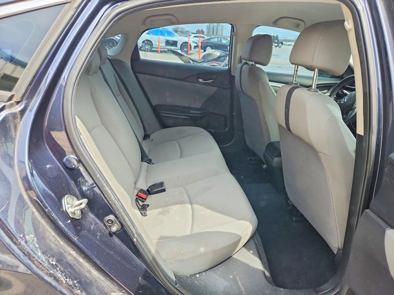 2019 Honda Civic Lx Gray vin: 19XFC2F63KE034596