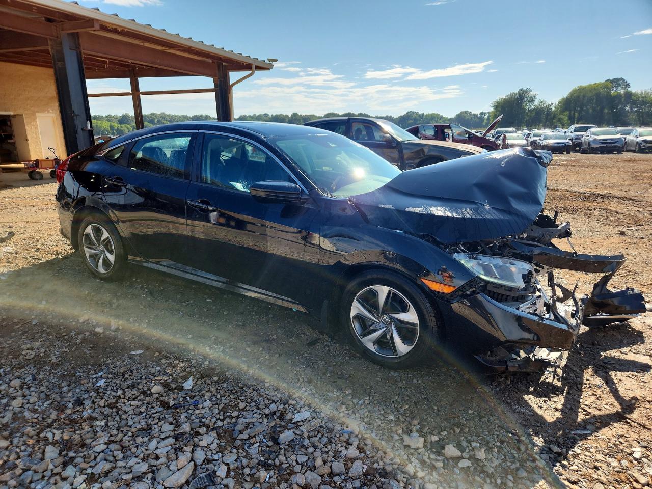 2020 Honda Civic Lx Black vin: 19XFC2F63LE001289
