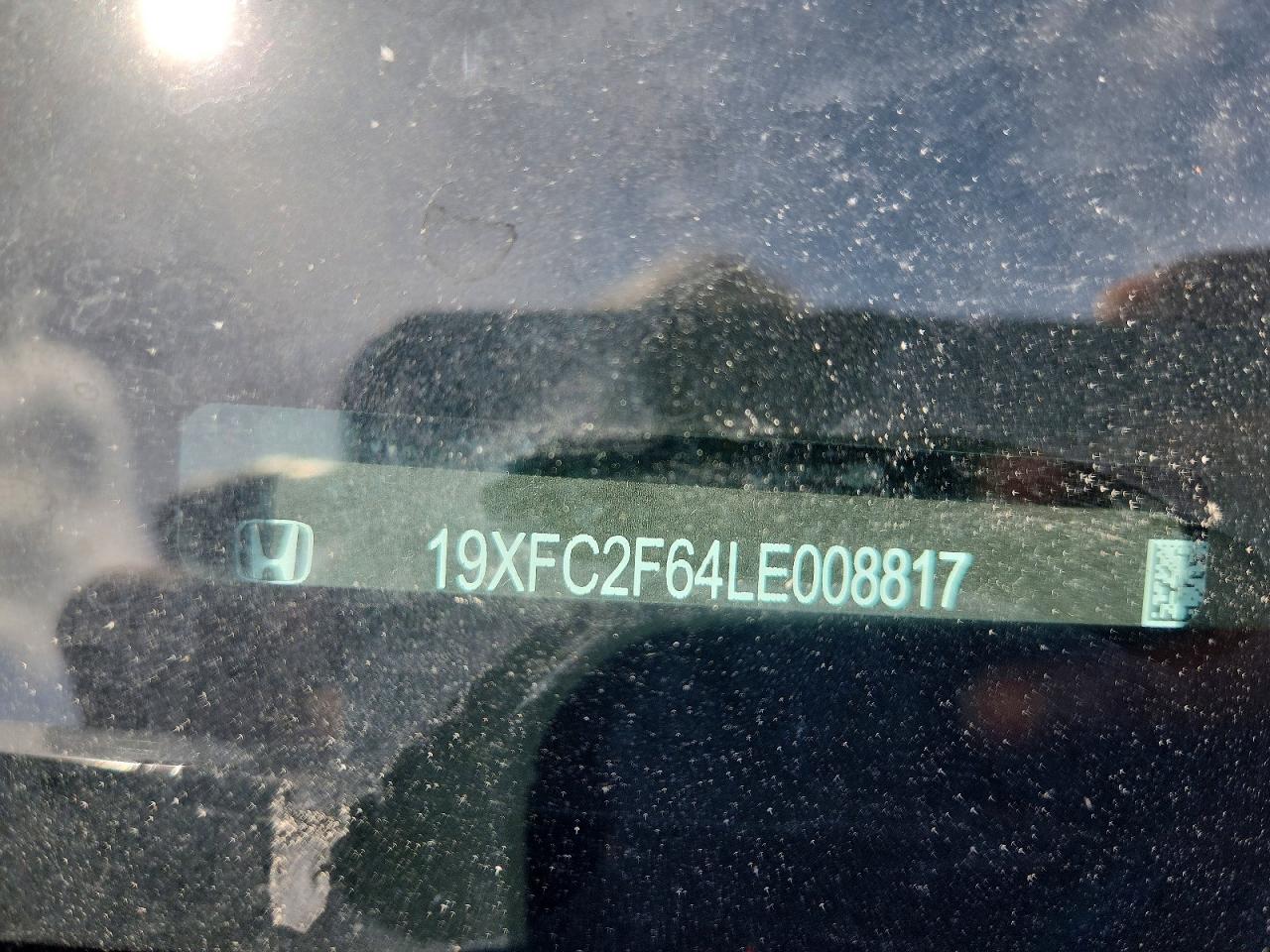 2020 Honda Civic Lx Серый vin: 19XFC2F64LE008817