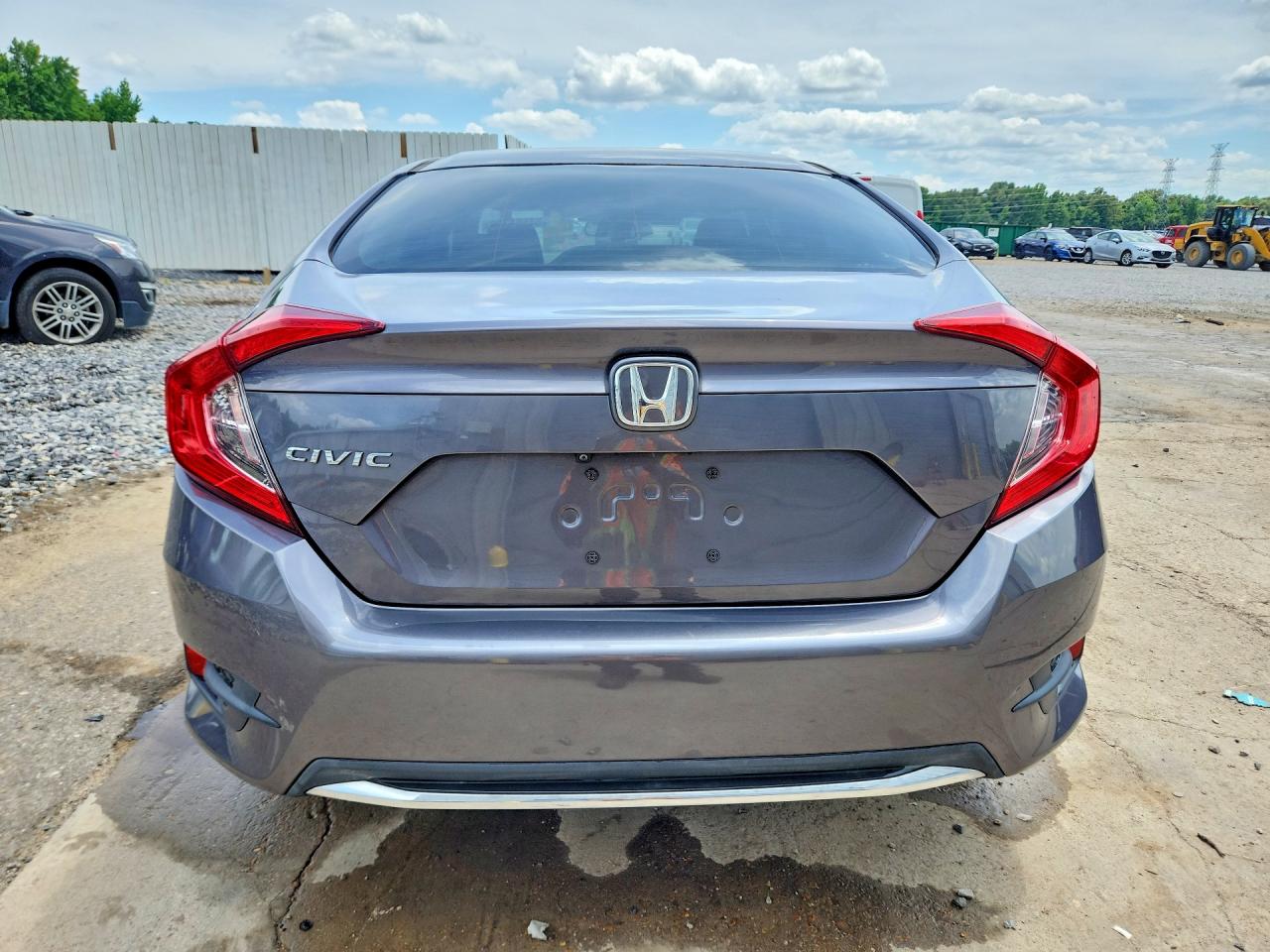 2020 Honda Civic Lx Серый vin: 19XFC2F64LE008817