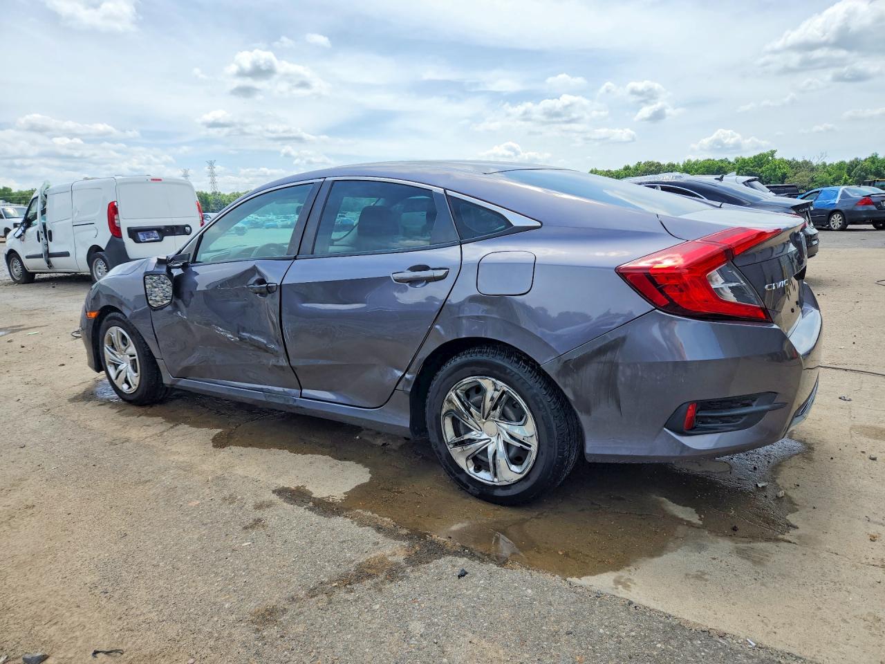 2020 Honda Civic Lx Серый vin: 19XFC2F64LE008817