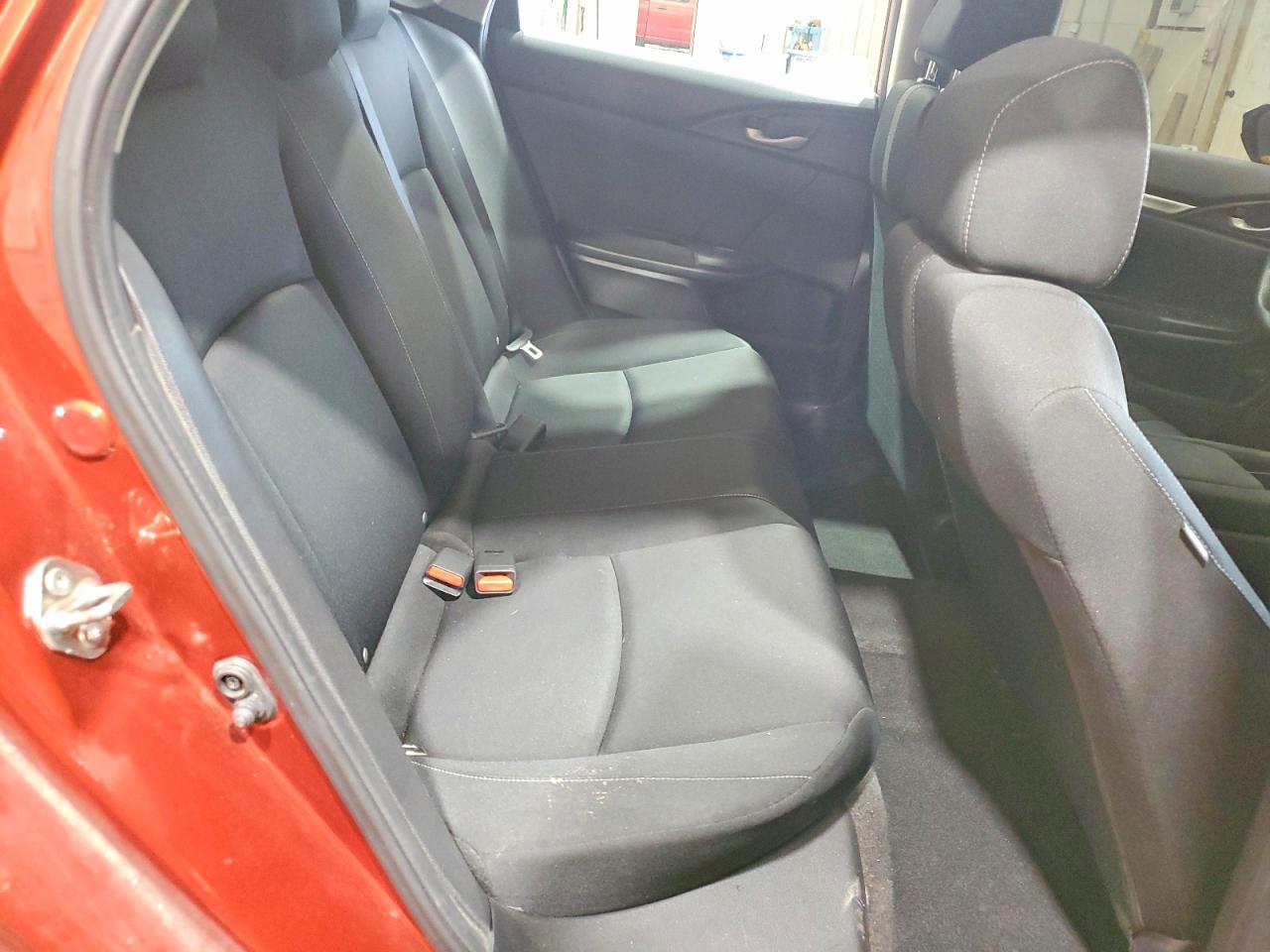 2019 Honda Civic Lx Orange vin: 19XFC2F65KE009909