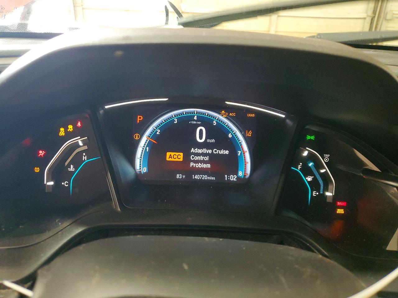 2019 Honda Civic Lx Orange vin: 19XFC2F65KE009909
