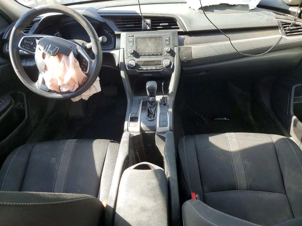 2019 Honda Civic Lx Black vin: 19XFC2F66KE040585